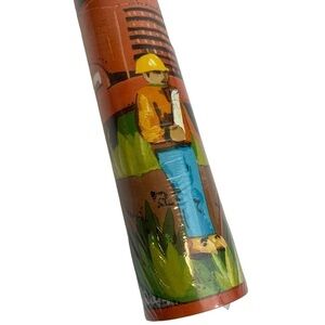 Sanitas Construction Wallpaper Border Half Size 10.25 Inches SEALED Boys Room